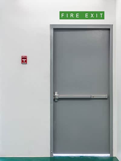 Steel Fire Exit Doors