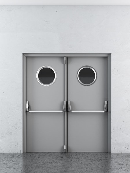 Double Security Door